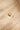 Side profile of a round gold signet ring with a rugged textured finish. The smooth curves meet the raw grain, creating a balanced, sculptural silhouette.