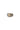 Square mixed-metal signet ring made from gold and silver with oxidised, heavily textured surface.